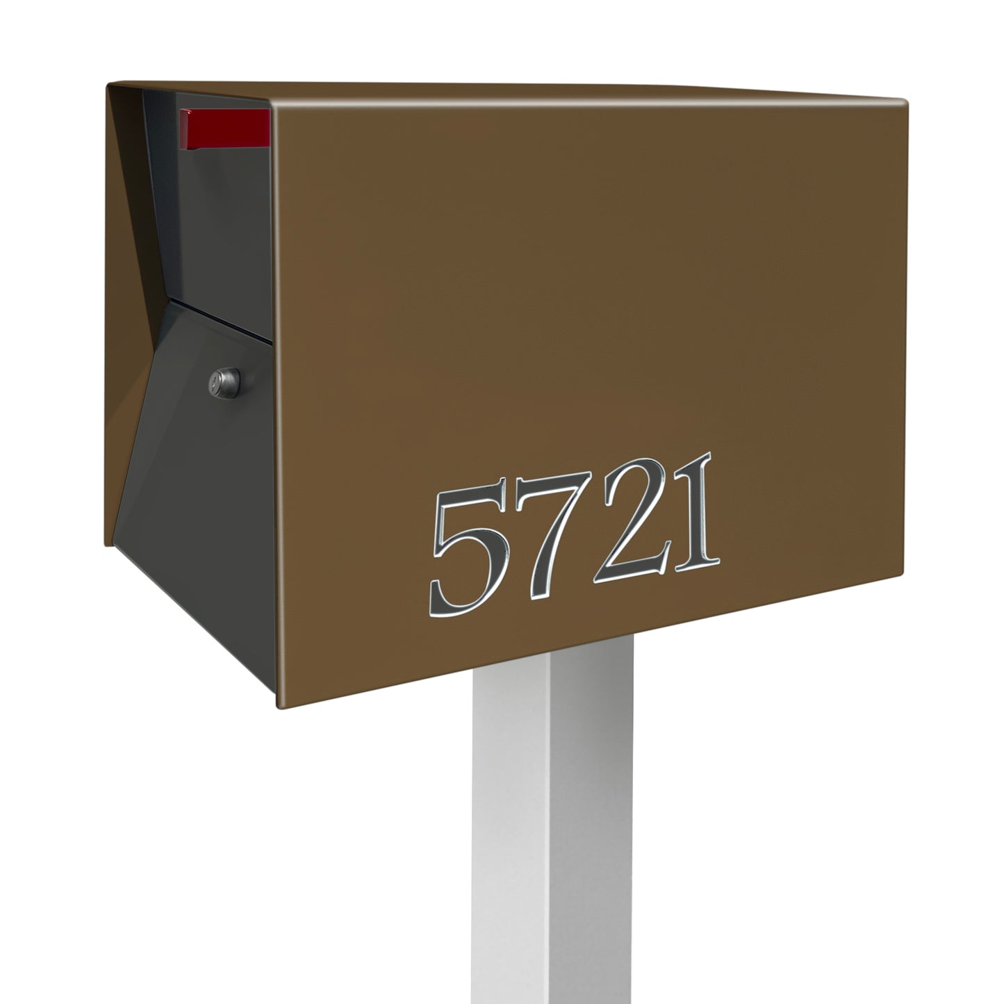 NEW! The UpTown Box Locking Package Dropbox in COCONUT - Modern Mailbox