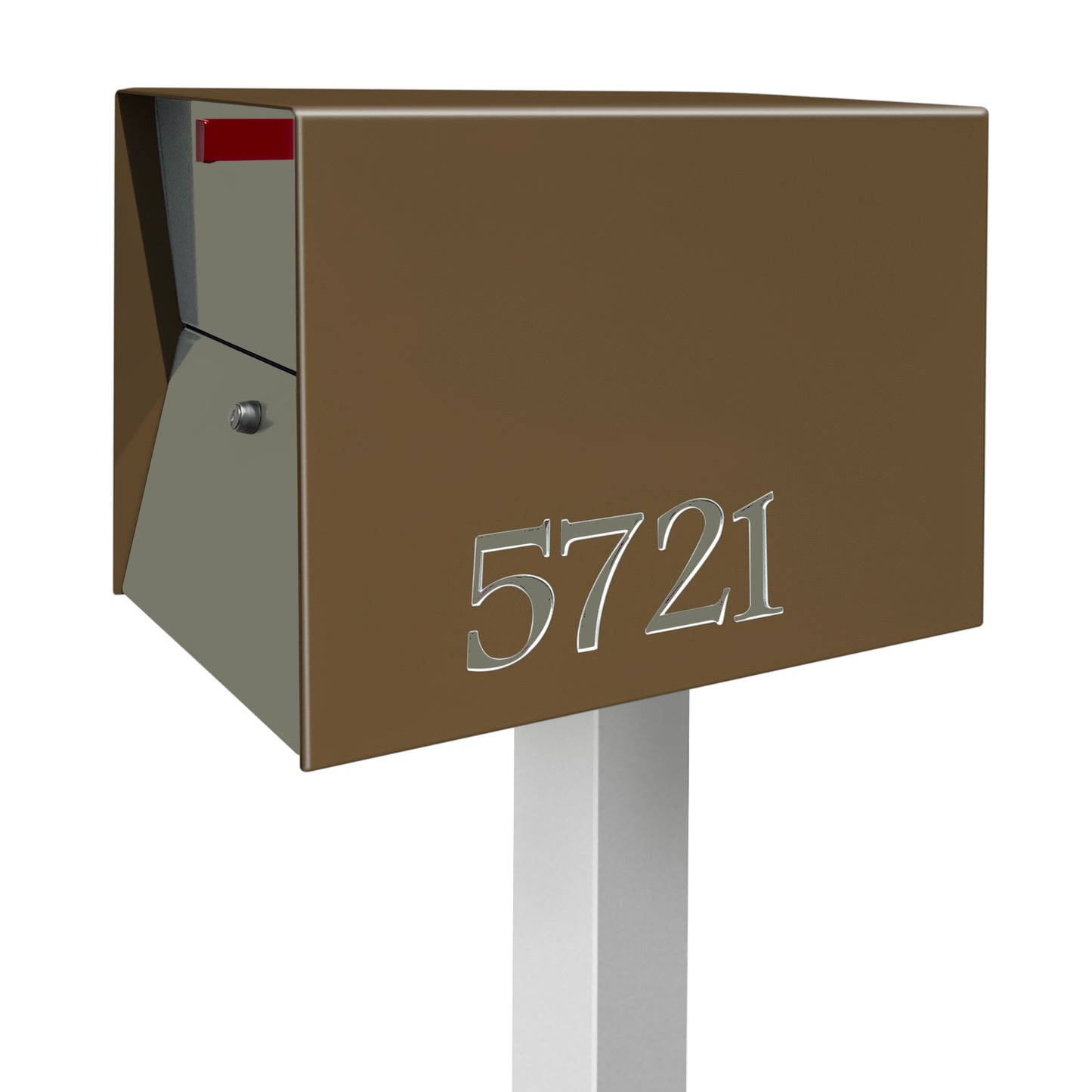 NEW! The UpTown Box Locking Package Dropbox in COCONUT - Modern Mailbox