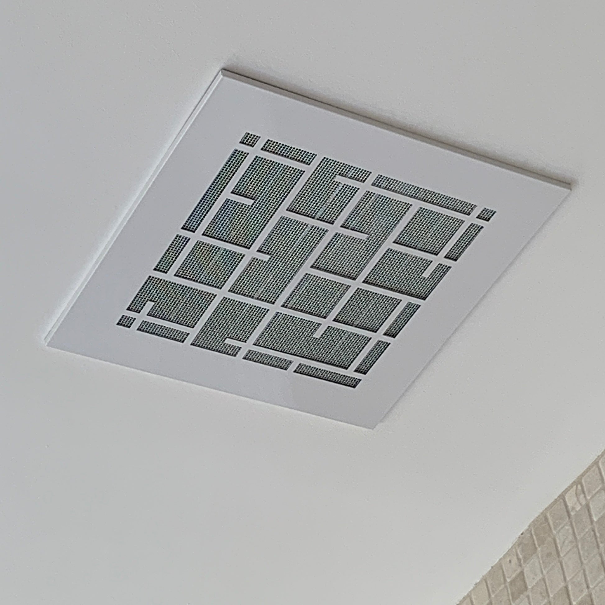 AC ceiling vent - CleanVent Contemporary Pattern
