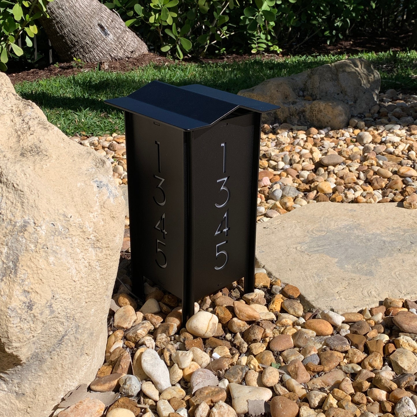 ADDRESS MARKER Landscape Light - Garden Light backyard
