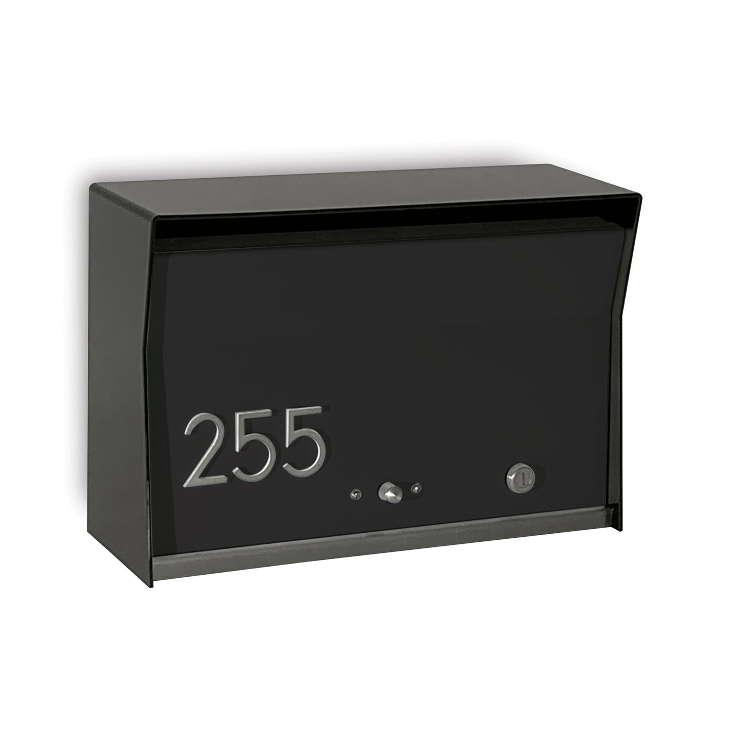 RetroBox Locking Wall Mounted Mailbox in COCONUT