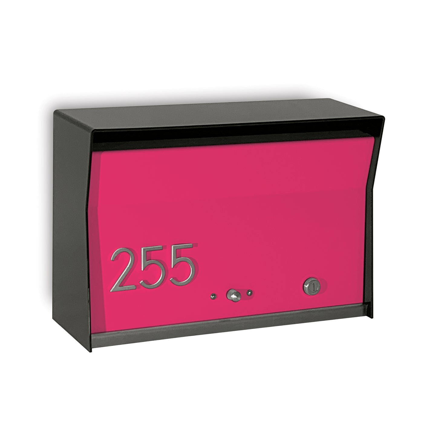 RetroBox Locking Wall Mounted Mailbox in COCONUT