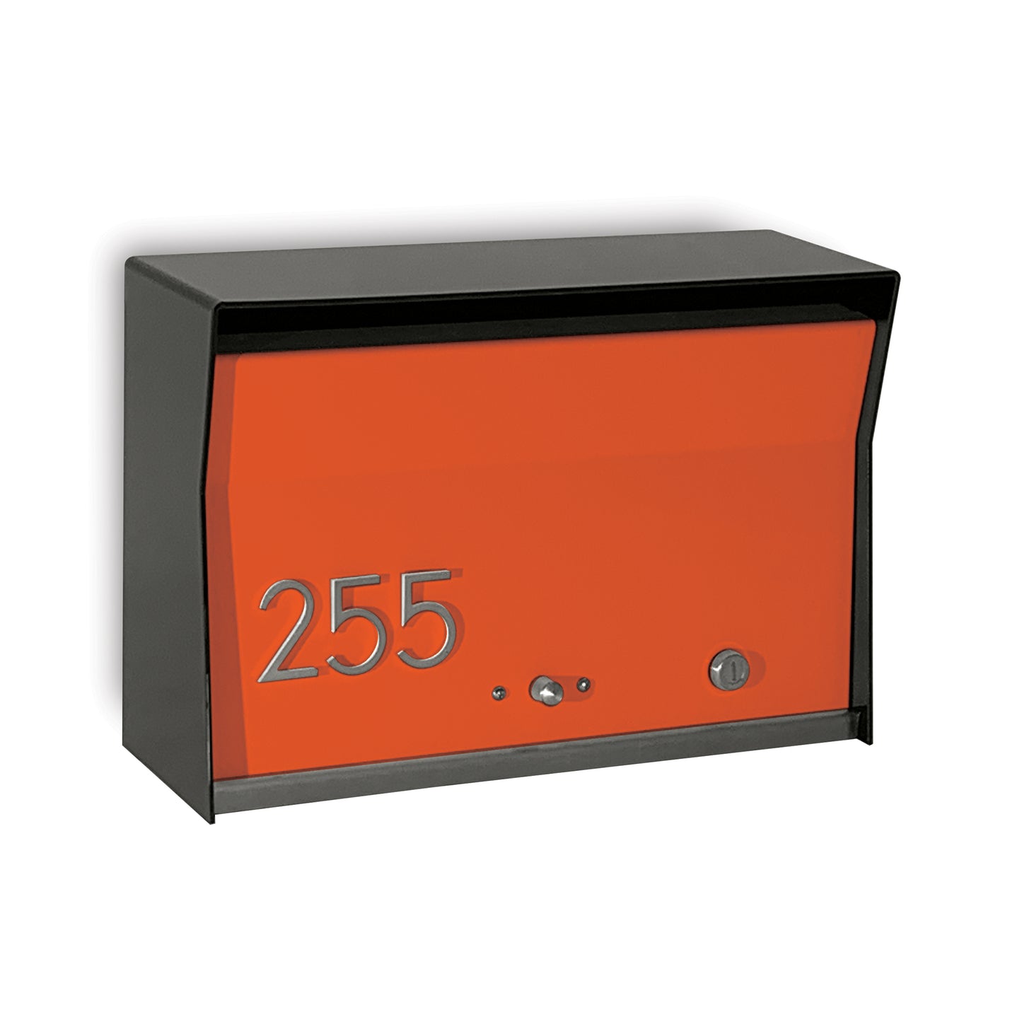 RetroBox Locking Wall Mounted Mailbox in COCONUT