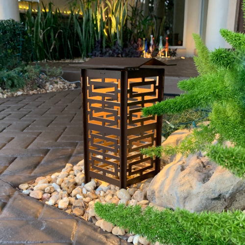RadiantLight Polynesian Landscape Light - Garden Light at night