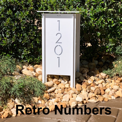 ADDRESS MARKER Landscape Light - Garden Light gray