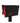 Retrobox-2.0  in TEXTURED MATT JET BLACK - Modern Mailbox