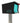 The Original Retrobox in TEXTURED MATT JET BLACK - Modern Mailbox