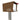 The Original Retrobox in COCONUT - Modern Mailbox brown and white