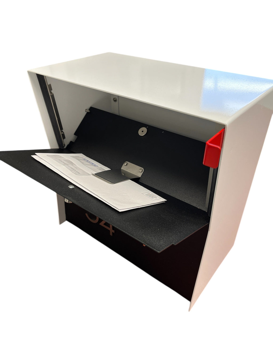 Locking Wall Mounted Mailbox RetroBox in Coco Nut / TedStuff – TedStuff.com