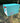 The Original UptownBox in CUSTOM COLORS - Modern Mailbox blue white