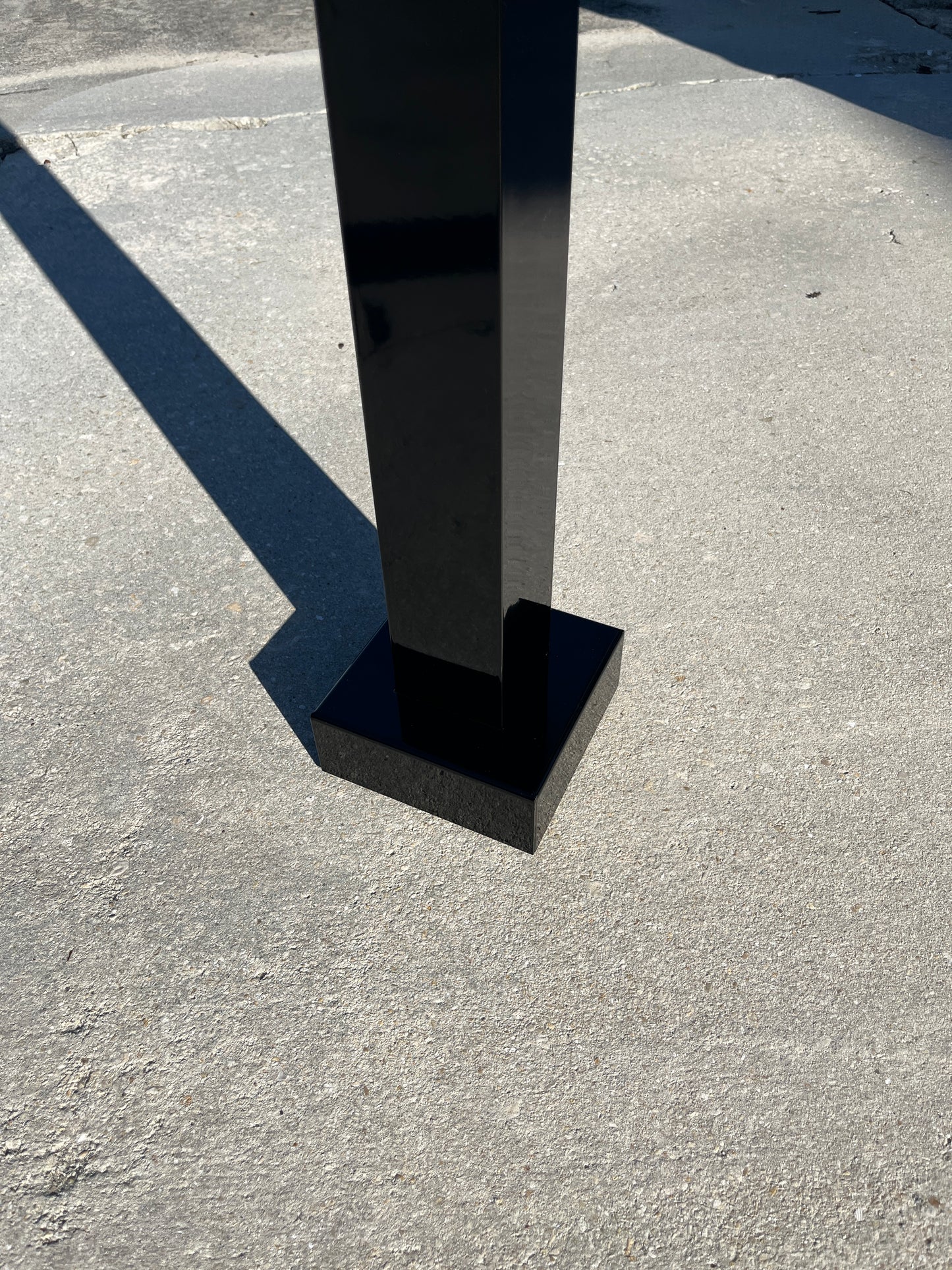 Retrobox / UptownBox Optional Sidewalk Surface mounted Pole