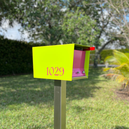 Modern Mailbox | Contemporary Designed Mailbox in Custom Colors ...