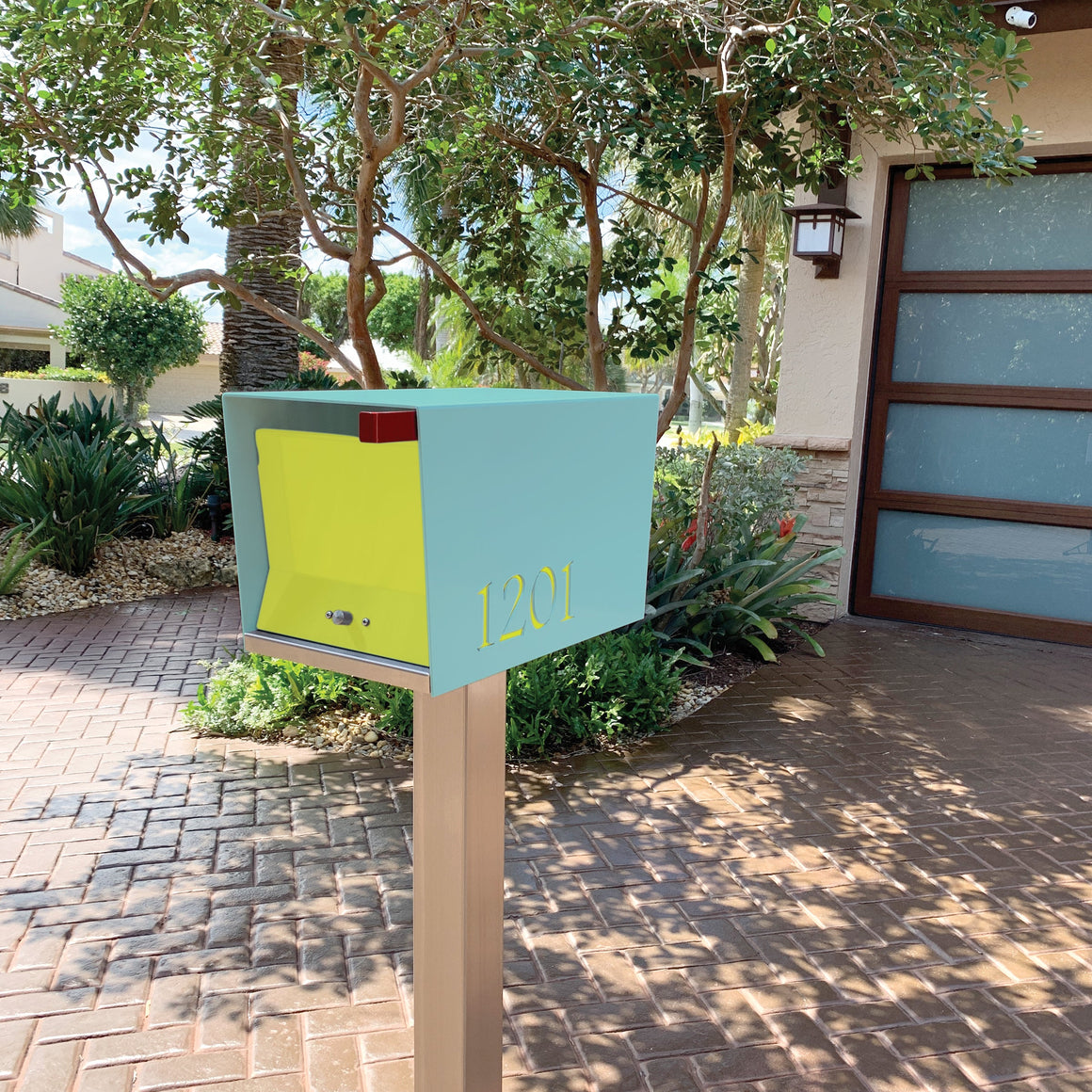 Modern Mailbox | Contemporary Designed Mailbox in Custom Colors ...