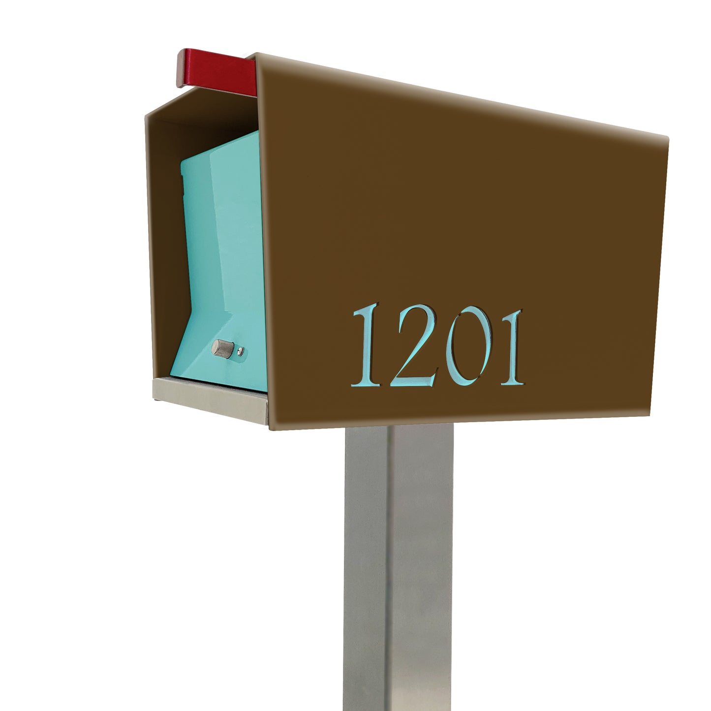 The Original UptownBox in COCONUT - Modern Mailbox