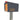 The Original UptownBox in DESIGNER GRAY - Modern Mailbox gray orange