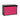 RetroBox Locking Wall Mount Mailbox in jet black and neon pink