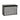 RetroBox Locking Wall Mount Mailbox in jet black and stainless steel