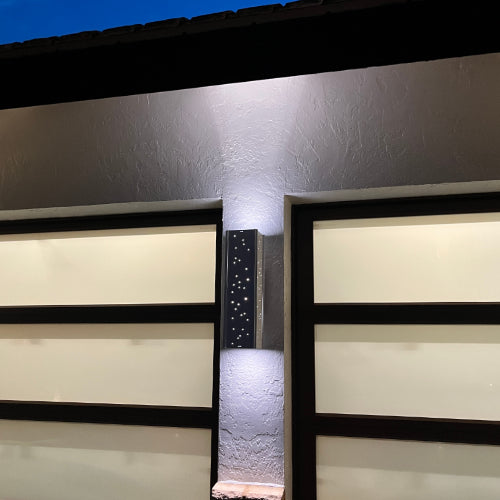 RadiantLight Peek-a-Boo Wall Sconces  - Outdoor Wall Lights