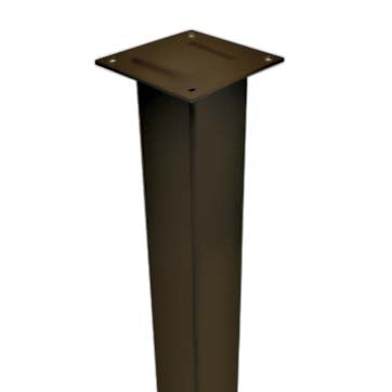 Retrobox / UptownBox Optional Sidewalk Surface mounted Pole