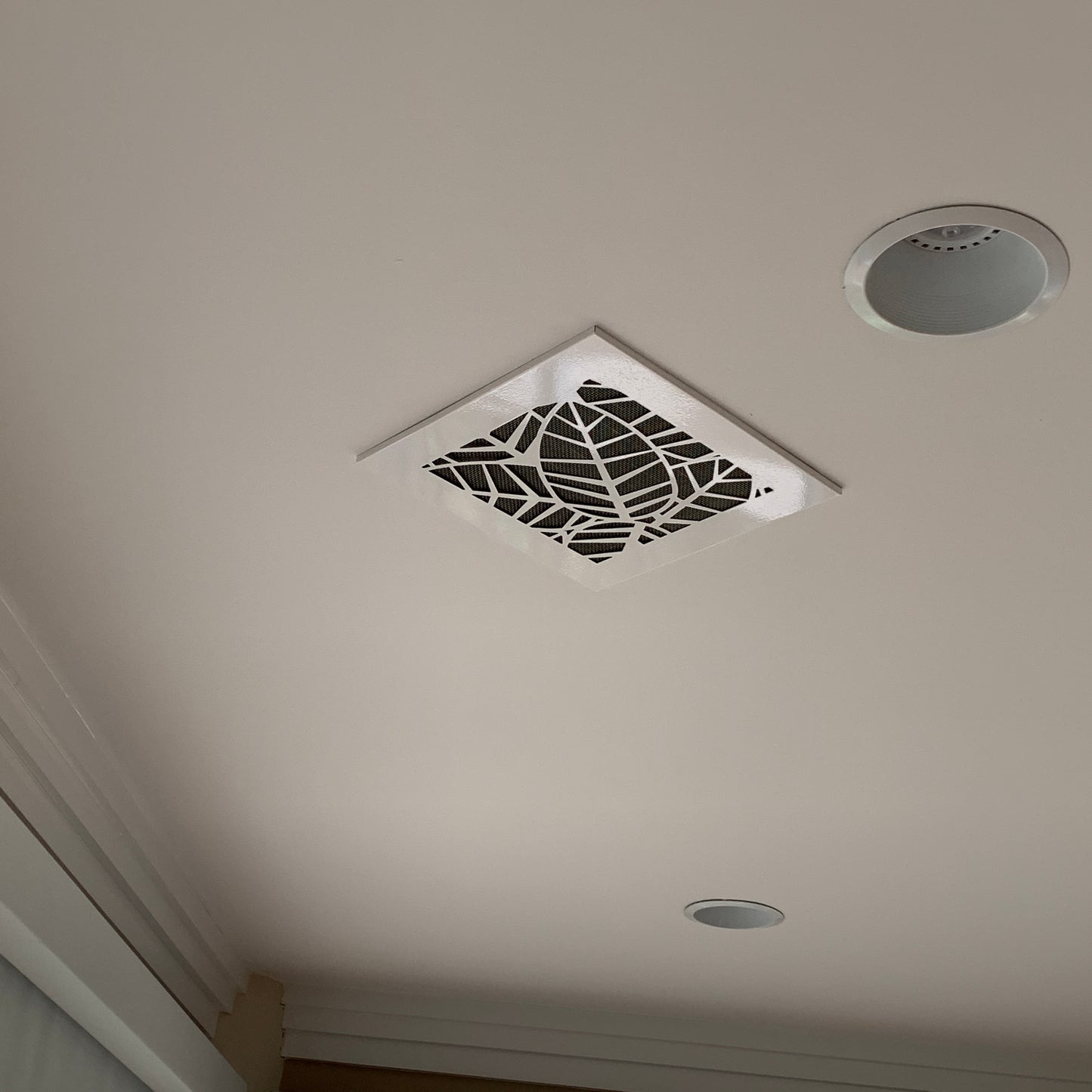 AC ceiling vent - CleanVent Tropical Pattern