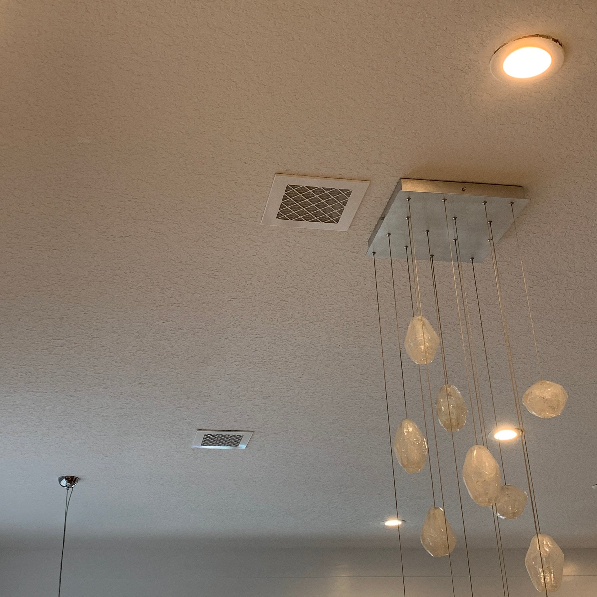 AC ceiling vent - CleanVent Diamond Pattern