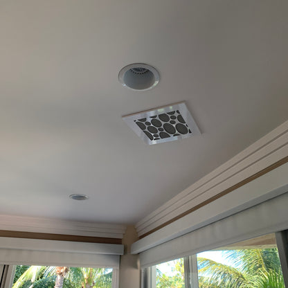 AC ceiling vent - CleanVent Ellipse Pattern